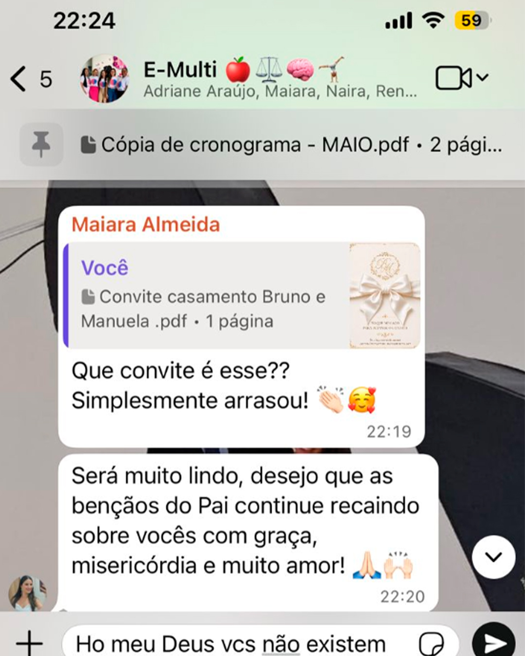 Feedback real de cliente