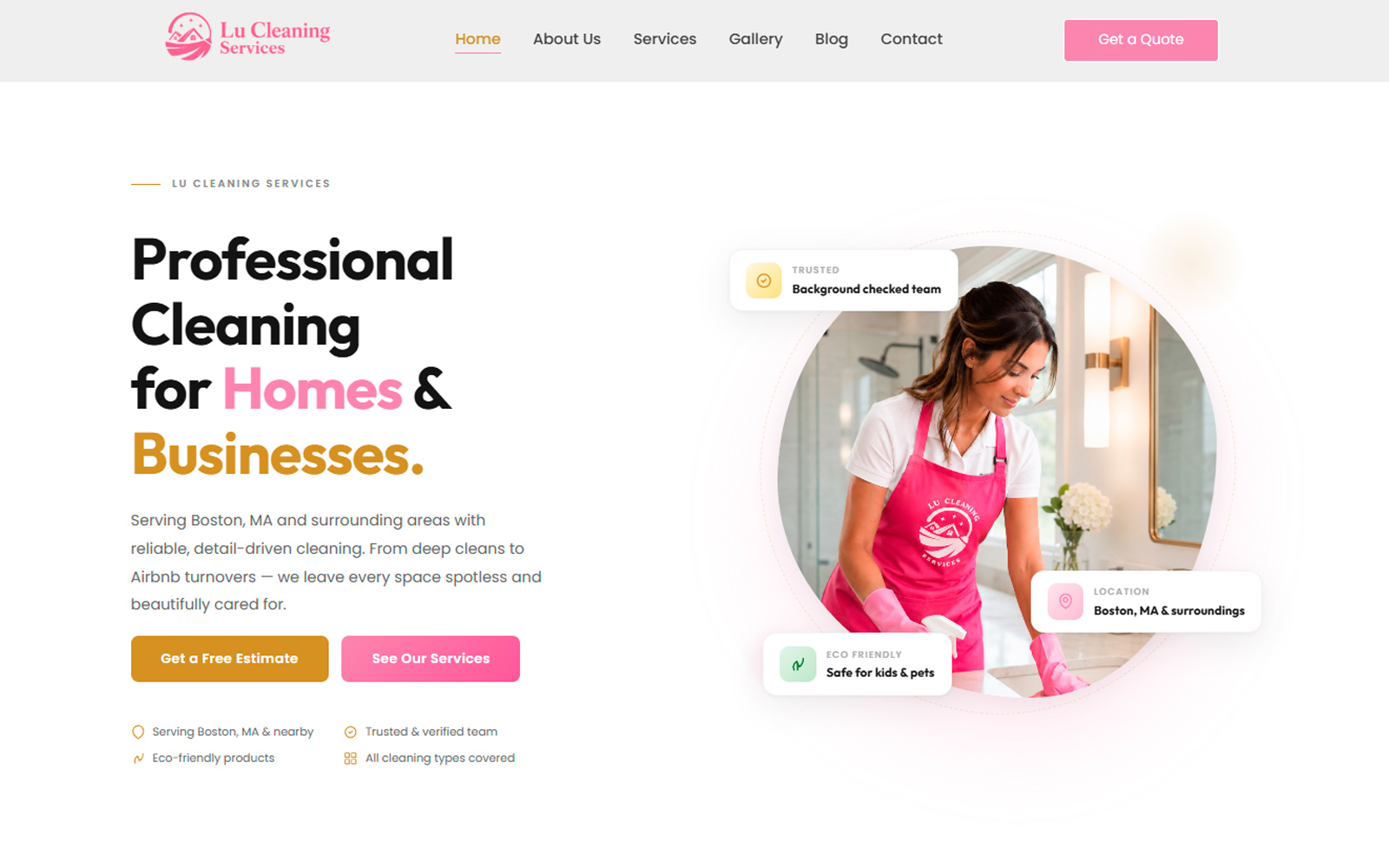 Lu Cleaning Services